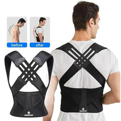 Adjustable Back Posture Corrector Belt – Pain Relief & Spine Support for Men and Women