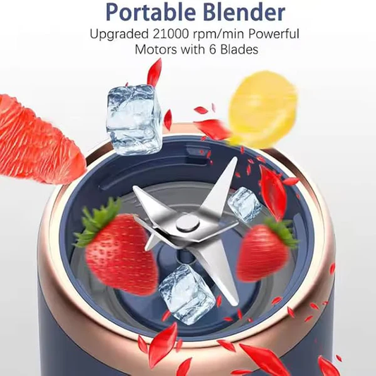 Ultra-Portable USB Rechargeable Blender – Perfect for Smoothies & Protein Shakes