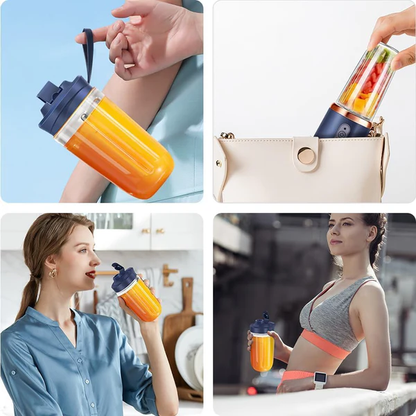 Ultra-Portable USB Rechargeable Blender – Perfect for Smoothies & Protein Shakes